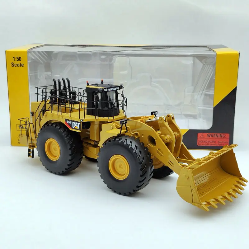 Суперколесный погрузчик Norscot 1/50 CAT 994F 55161 литые модели ограниченная серия| |