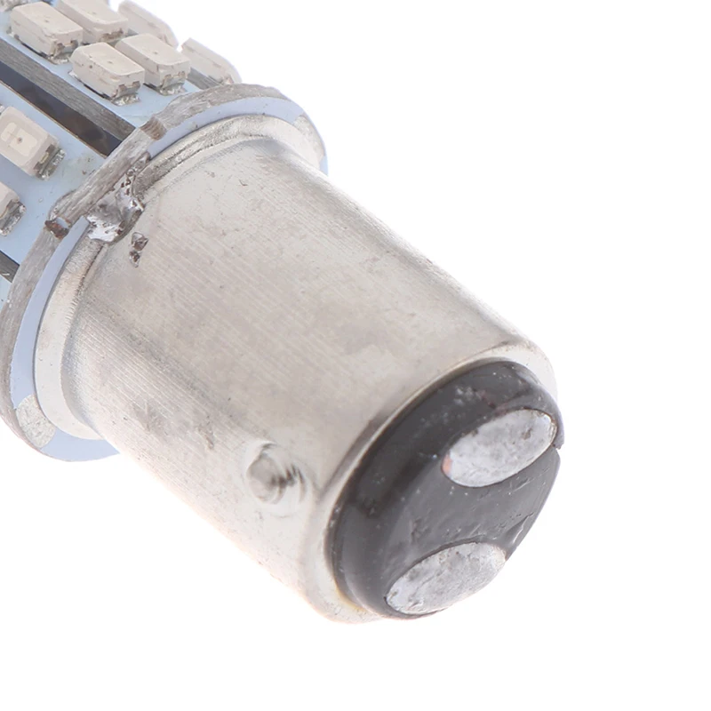 

2Pcs Red Light 1157 BAY15D 50 SMD 1206 12V LED Car Tail Stop Brake Lamp Bulb