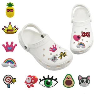 Украшения для обуви, авокадо, кактус, украшения для сандалий, украшения, подходят для садовой обуви, 1 шт., подарок для взрослых и детей