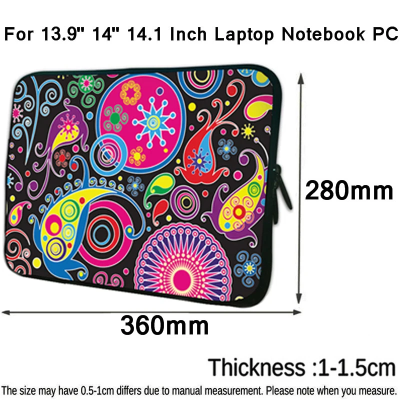 Хит 2020 сумка для ноутбука 14 дюймов с принтами чехол Asus Huawei Matebook D14 Chuwi LapBook 1 13 9