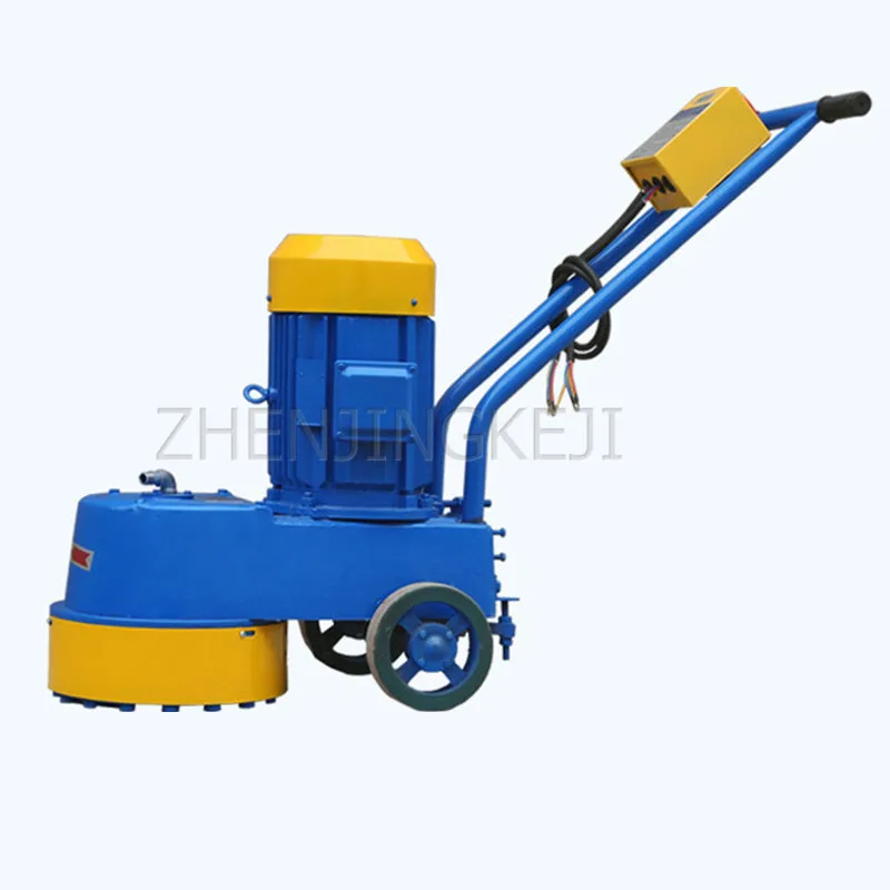 

380V/7.5KW Small Hand push Polisher Tools Concrete floor Diamond Terrazzo Grinding Machine Rust Polished Building Equipment