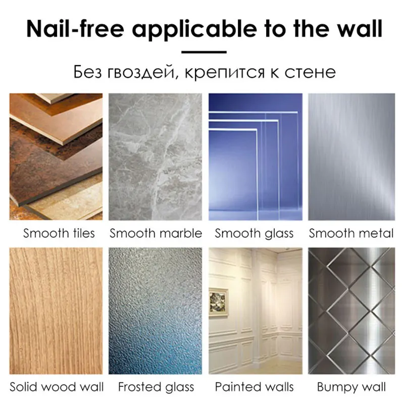 

1 / PC Towel Rack Bathroom Perforated Wall-Mounted Shower Towel Rack Nordic Style Three-Layer Towel Rack