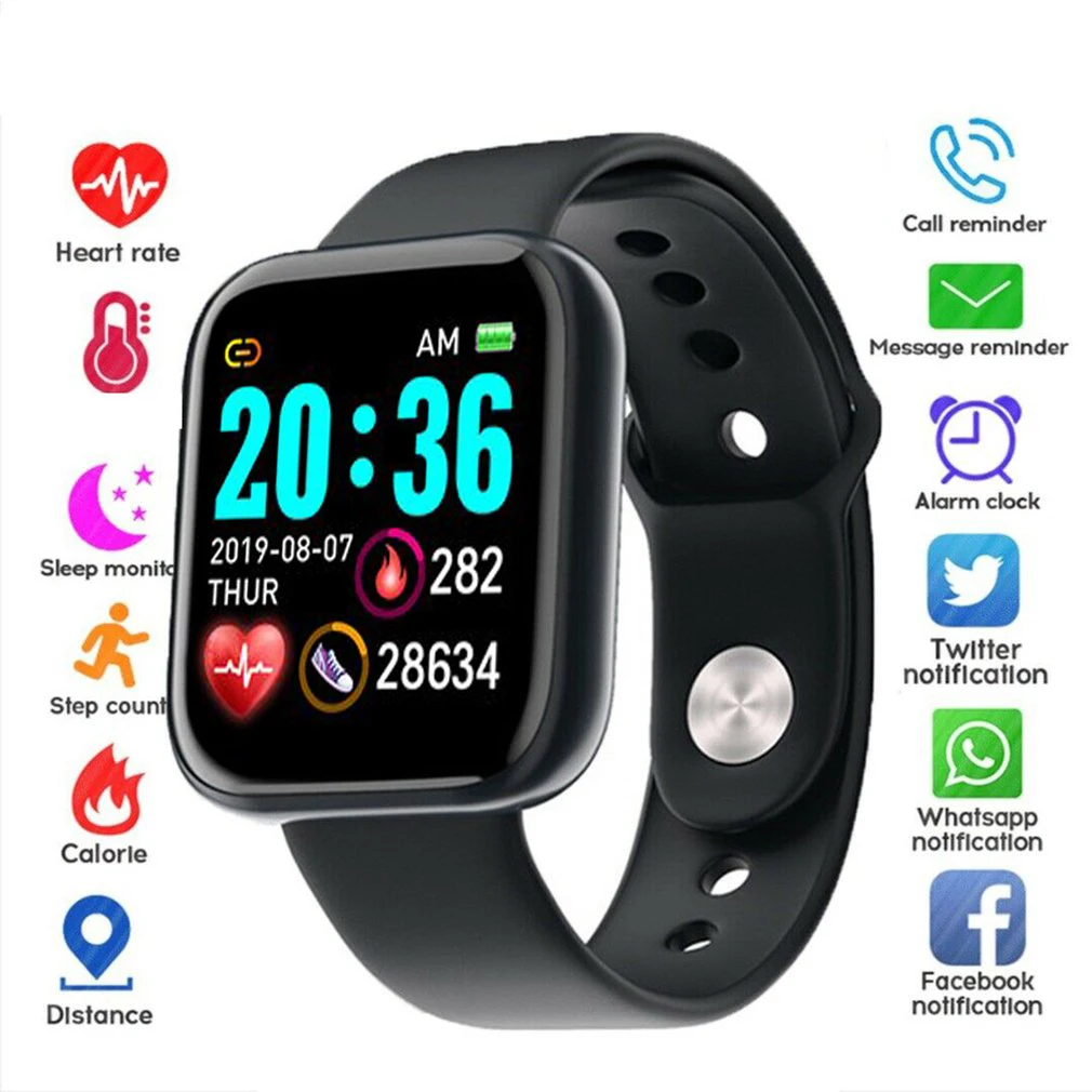 Смарт часы мужские спортивные пульсометр артериальное давление фитнес браслет