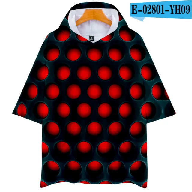 3d-5304 3D Tie Dye Flashbacks Толстовка Футболка мужская женская цветная психоделическая Футболка модная Harajuku фирменная футболка одежда - Цвет: 3d-5304