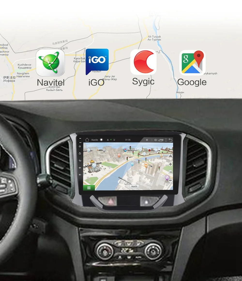 2G+ 32G " 2din Android 8,1 GO автомобильный DVD плеер для LADA X-Ray автомобиль радио gps навигации WI-FI DPS плеер