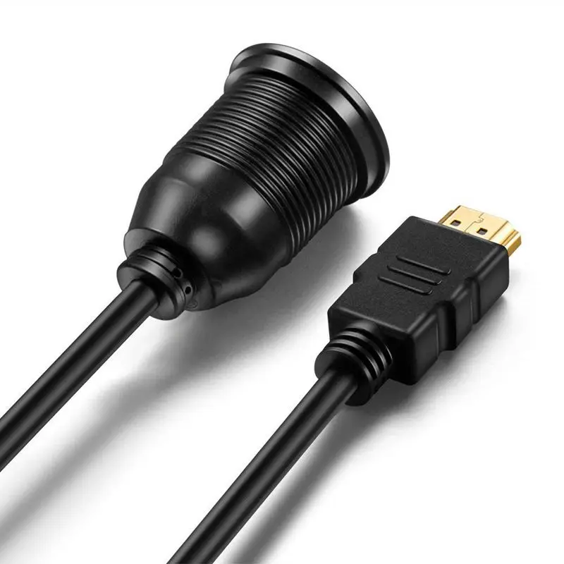 HDMI панельный кабель для скрытого монтажа HDMI удлинитель Dash флеш-панель монтажный кабель для автомобиля, лодки и мотоцикла