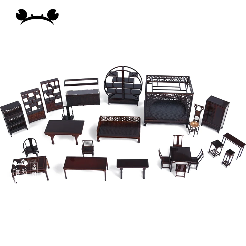 Мини мебель для кукольного домика 1:25 Миниатюрные аксессуары кукол пластиковая