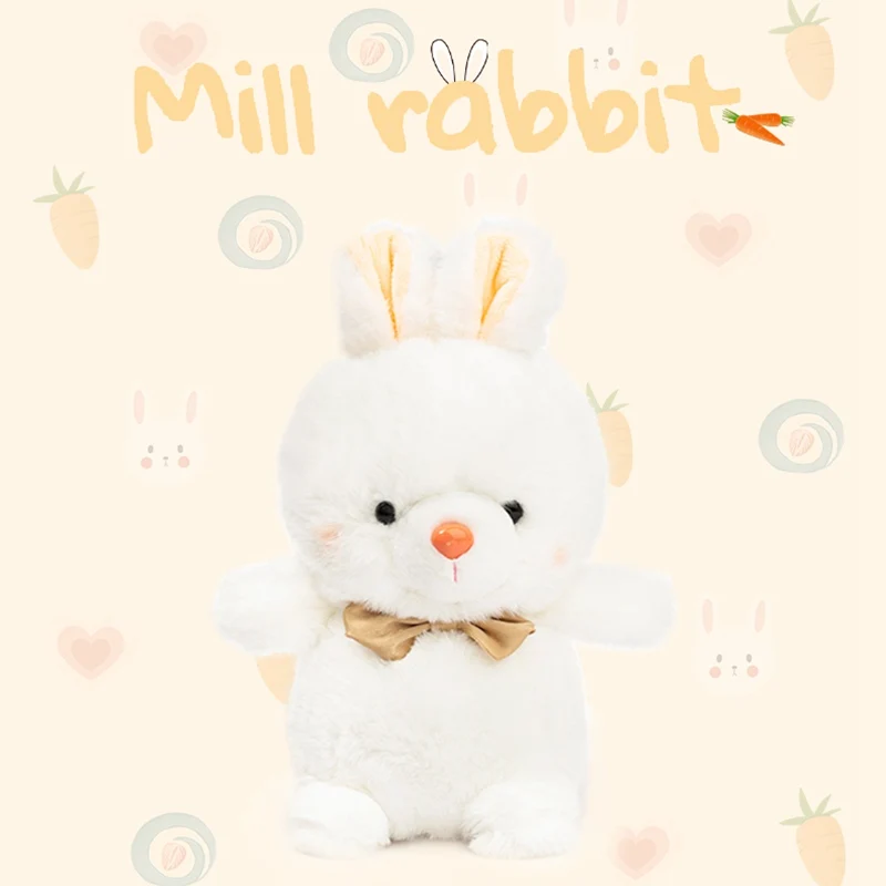 23 см длинная плюшевая пушистая Милая лиса пингвина гиппоты кролик игрушка мягкая