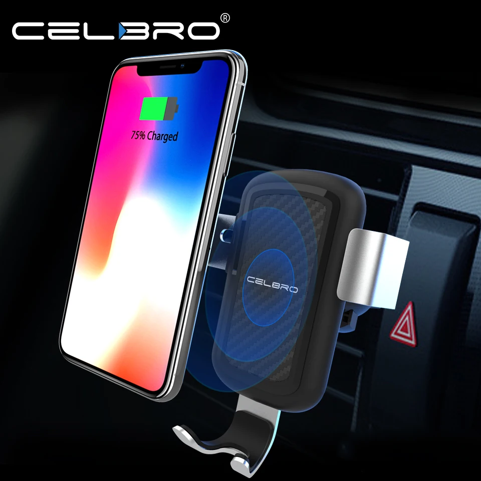 Беспроводное Автомобильное зарядное устройство qi автомобильный держатель для