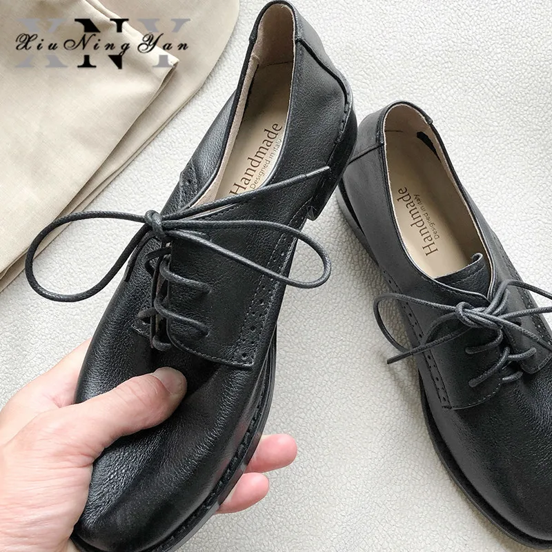 XiuNingYan/Роскошная обувь Женские брендовые туфли из очень мягкой натуральной кожи