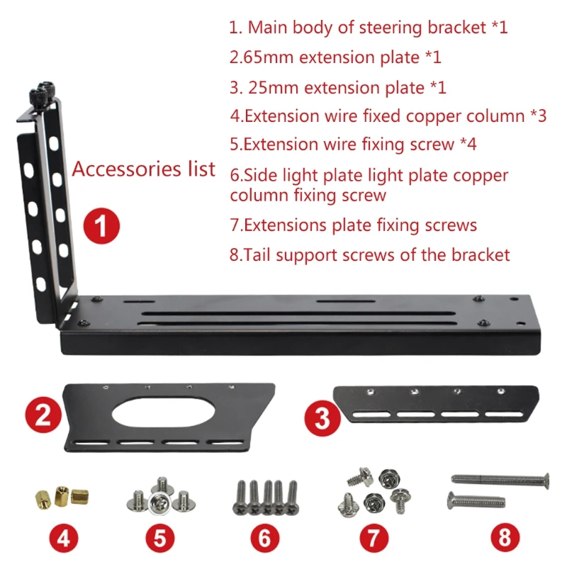 

Graphics Card Vertical Holder Computer PCIe 3.0 Vertically GPU Bracket Case kickstand base for RTX3060 3070 RX Drop shipping
