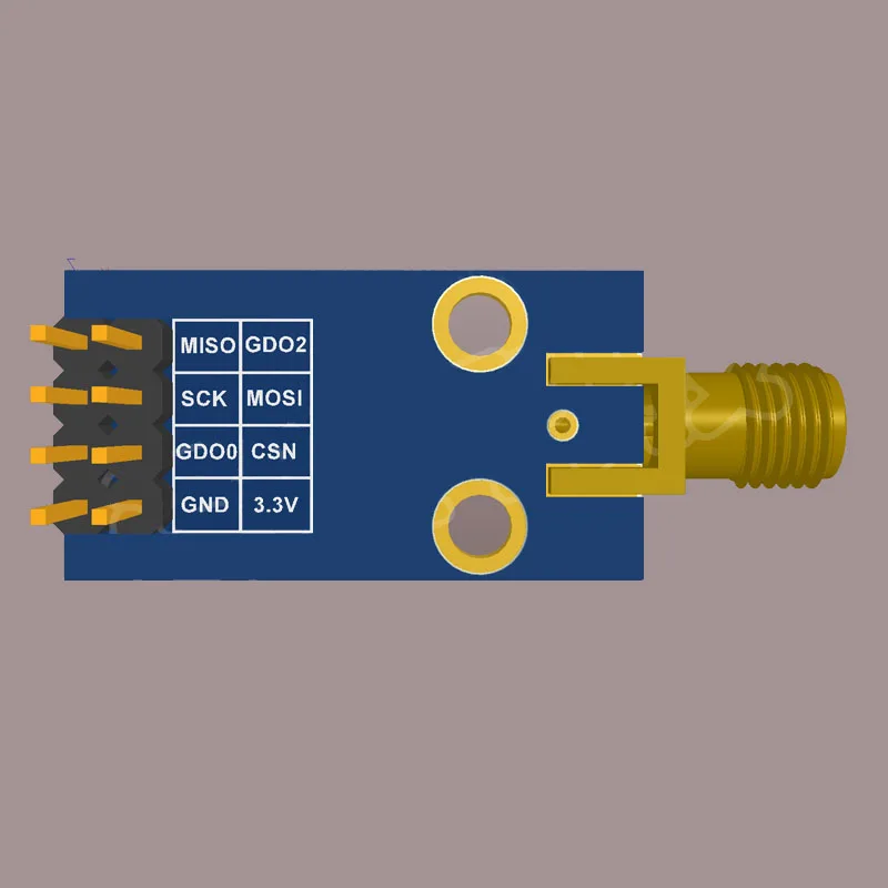 433 МГц беспроводной радиочастотный модуль SPI CC1101 приемопередатчик данных 10 мВт 700