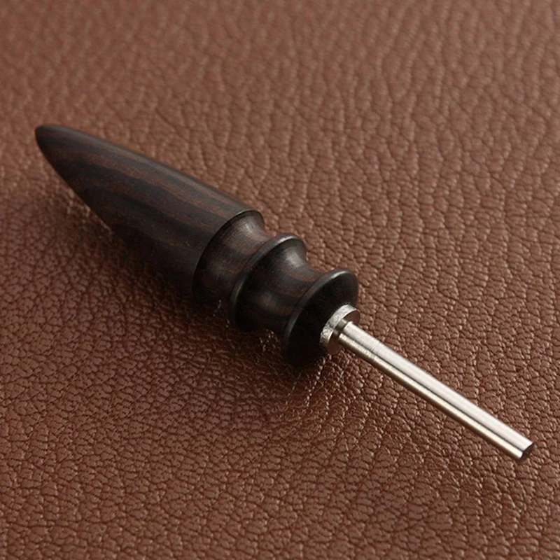 2Pcs Leather Burnisher Bits Rotary Pointed Tip Made Of Solid Tropical Sandalwood Create Smooth Clean Edges 65Mm & 74Mm | Инструменты