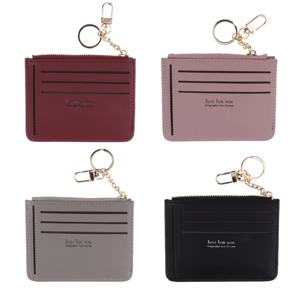 

Short Slim ID Credit Card Holder Mini Coin Purse Front Wallet