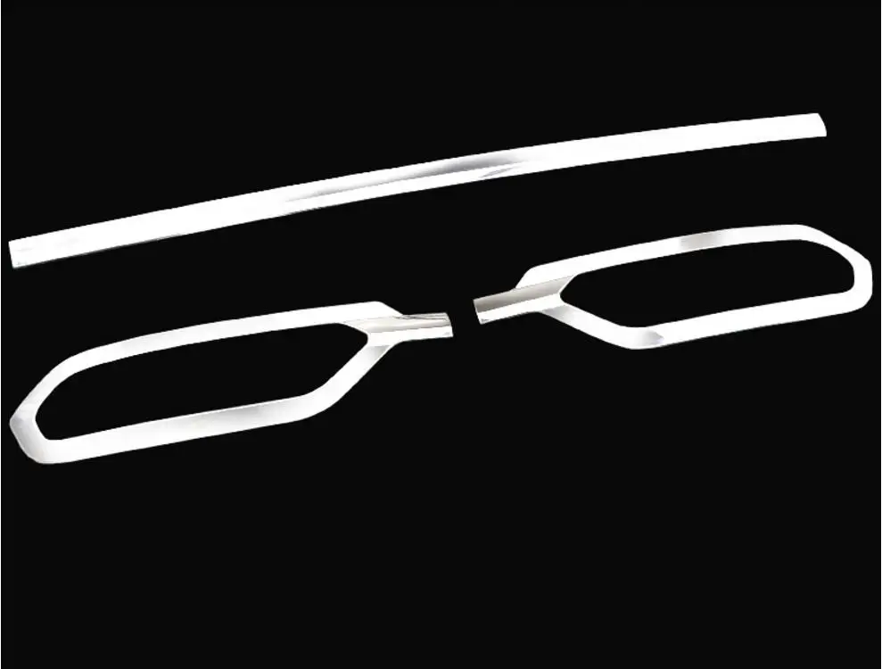 Автомобильная задняя дверь из нержавеющей стали рама багажника Нижняя пластина