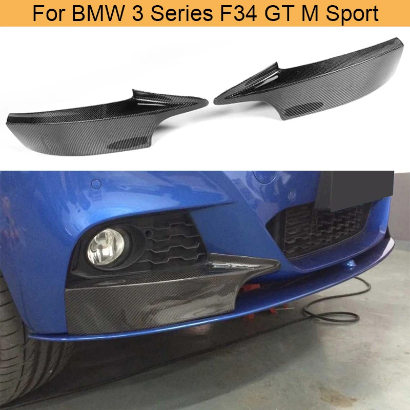 Автомобильный передний бампер разветвители губа спойлер для BMW 3 серии F34 M Sport 335i