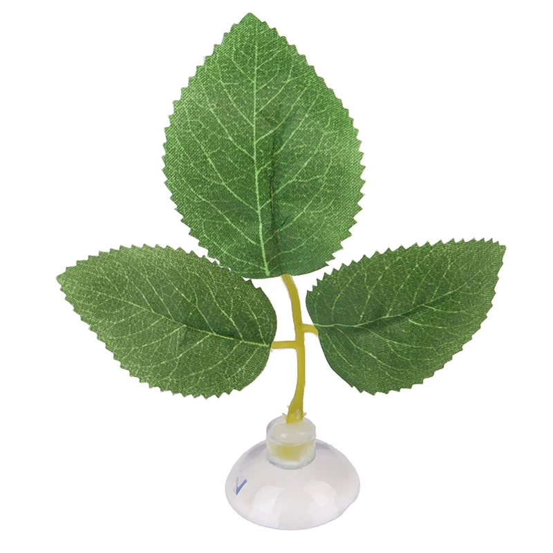 

1pc New Aquarium Betta Leaf Artificial Plant Fish Oviposition Rest Bed Fish Tank Decoration