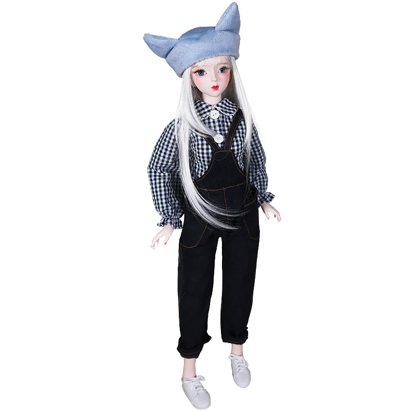 Шарнирное тело DBS 1/3 BJD 62 см с ручной росписью одежда для лица обувь парик и голова