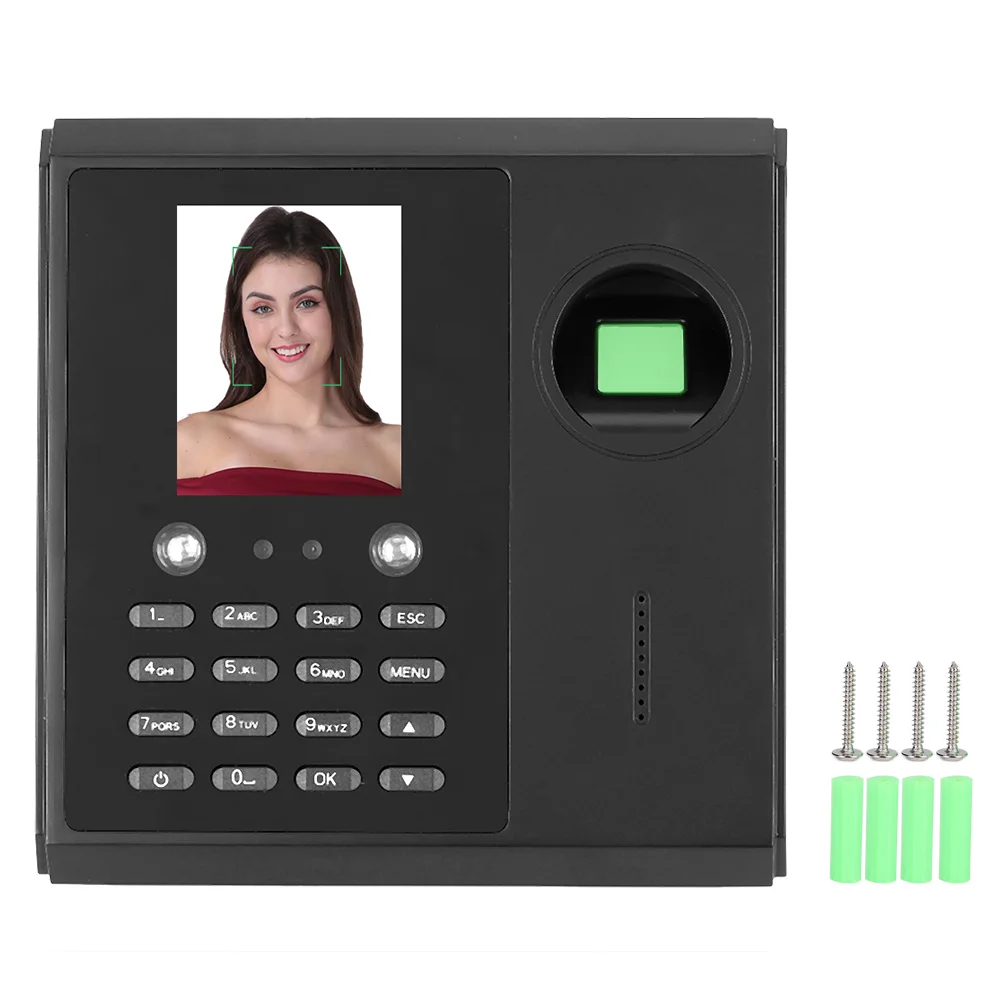 2.8in TFT дисплей Система управления посещаемостью времени биометрический
