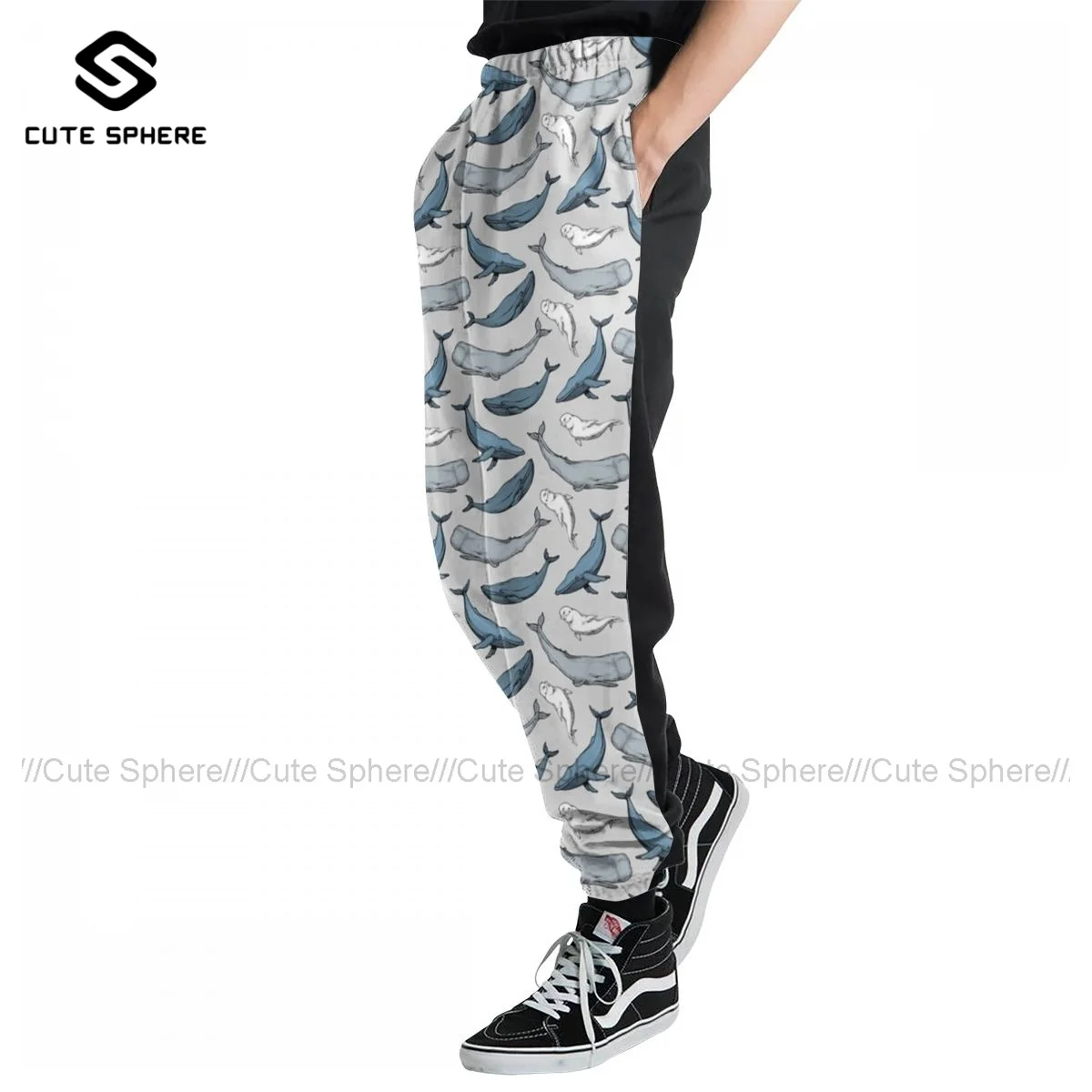 

Water Sweatpants Man Fitness Joggers Polyester Cheap Aesthetic Casual Pants