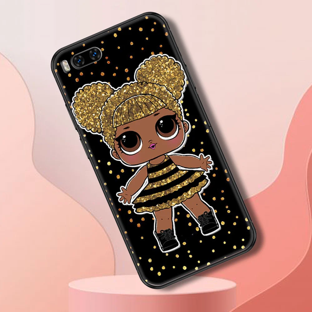 

doll cute Lol Pretty girl Phone case For Xiaomi Mi Max Note 3 A2 A3 8 9 9T 10 Lite Pro Ultra black fashion hoesjes silicone