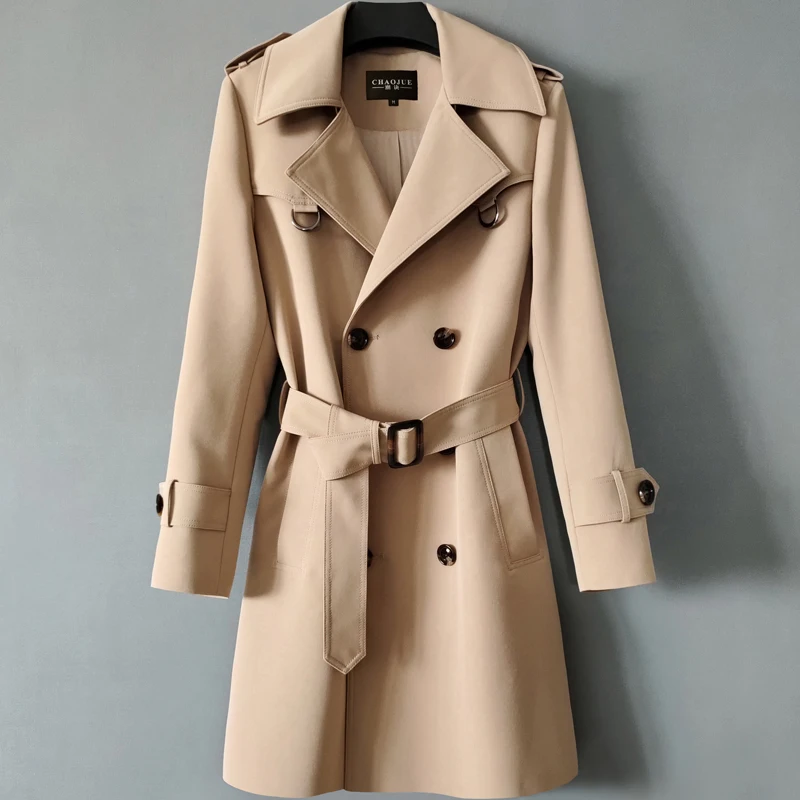 

High Quality Winter Trench Coat for Men Plus Size Casual Mens Winter Jackets and Coats Abrigos Para Hombre Mens Clothes AB50FY