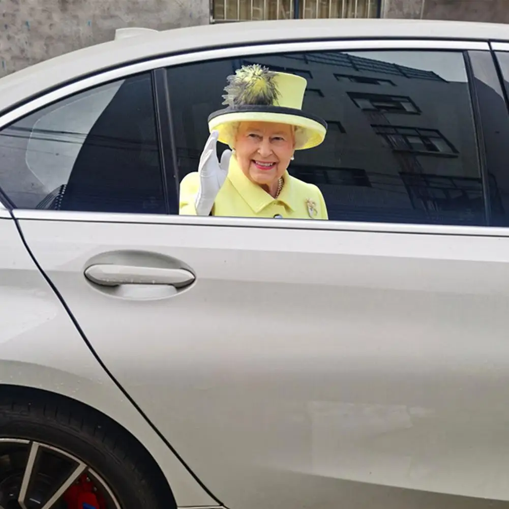 3D наклейка на окно автомобиля забавная заднее стекло в стиле знаменитостей