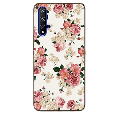 Чехол с рисунком для Huawei Nova 5 T Nova5T мягкий чехол из ТПУ задняя крышка телефона NOVA