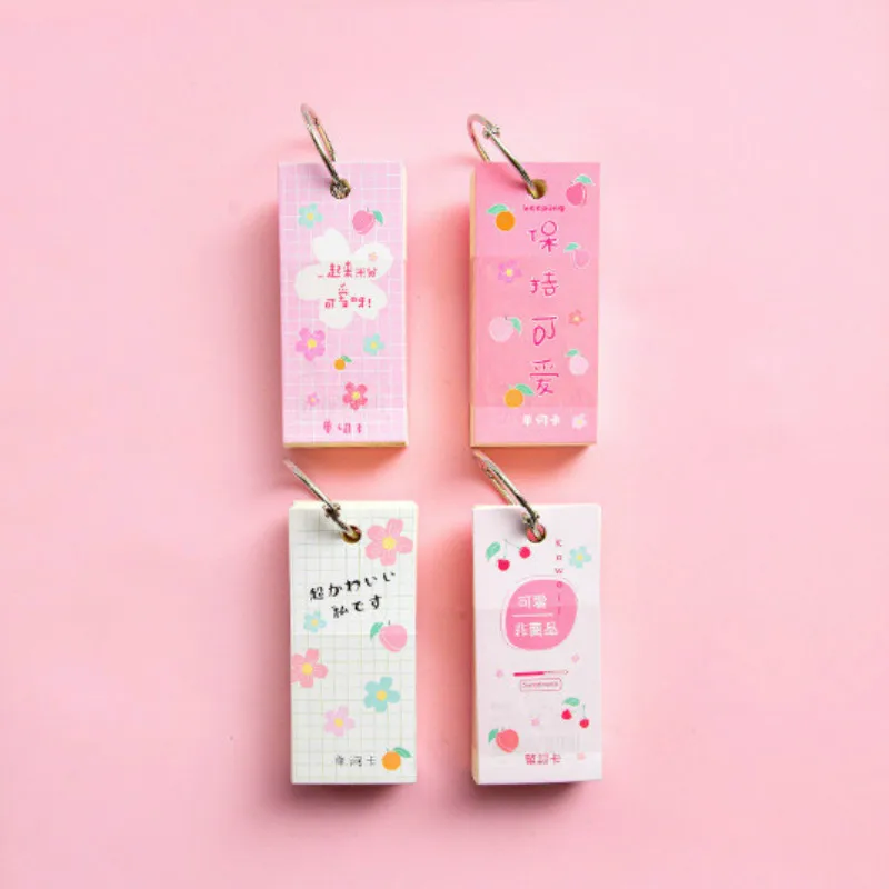 Простой маленький свежий и портативный английское мини-железное кольцо