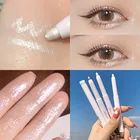 Карандаш для теней для век, 1 шт., шампанское, золото, шелкопряд, перламутровый, белый, водостойкий, стойкий, сверкающие тени для век
