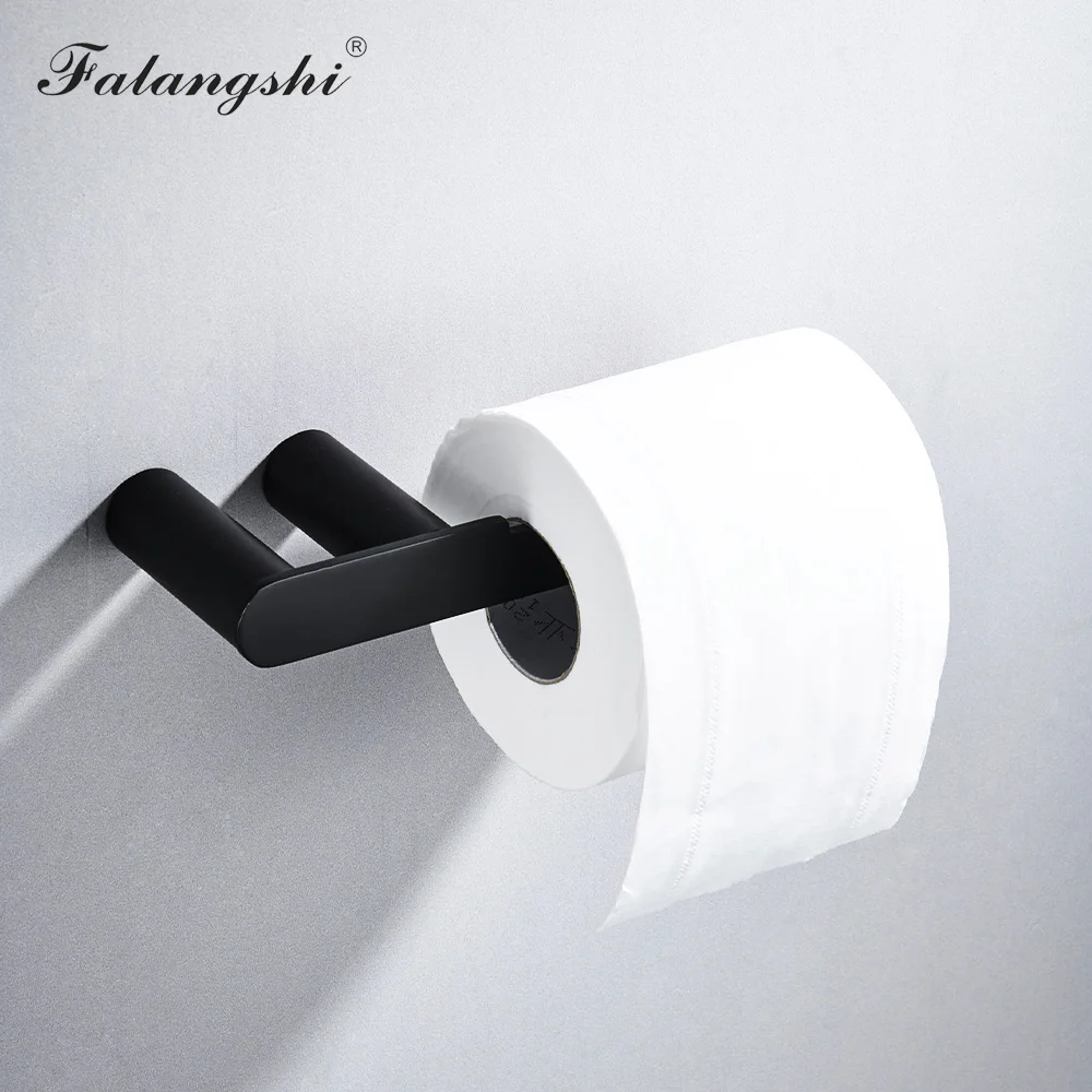 Набор аксессуаров для ванной комнаты черный крючок халата настенный аксессуар