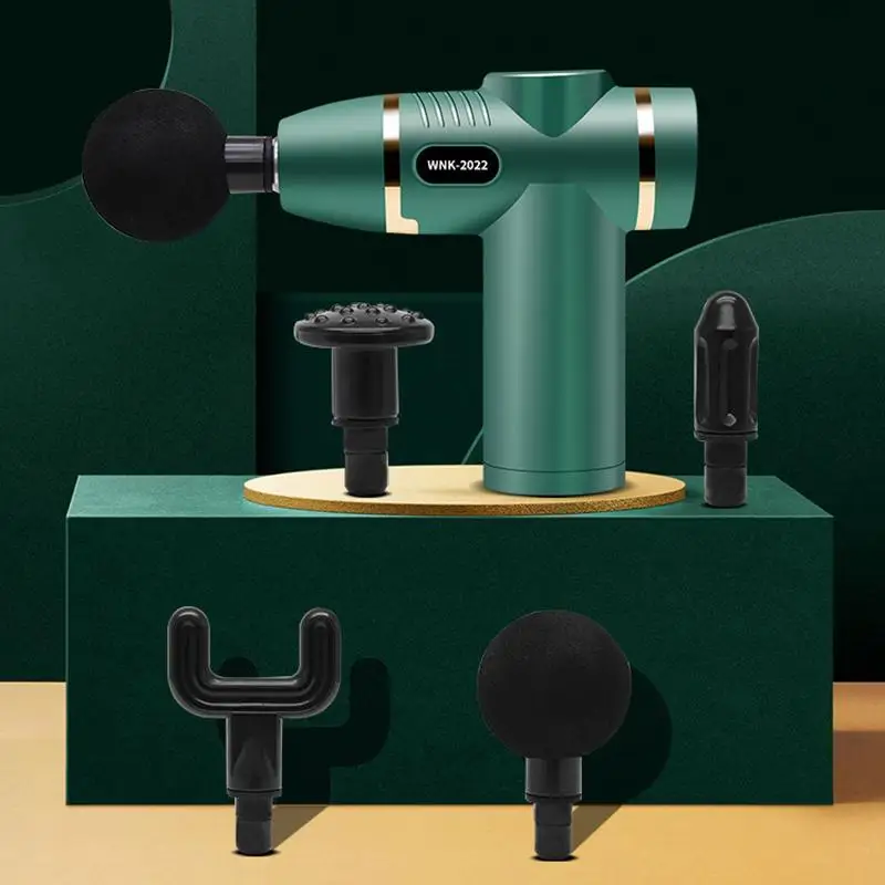 

Deep Tissue Muscle Massage Gun Wireless USB Pocket Fascia Gun Relax Body Relaxation Electric Massager Fitness Device Slimming