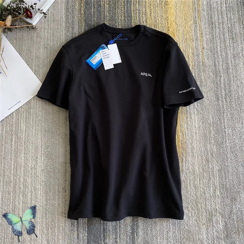 

Мужская хлопковая футболка с надписью Ader Error