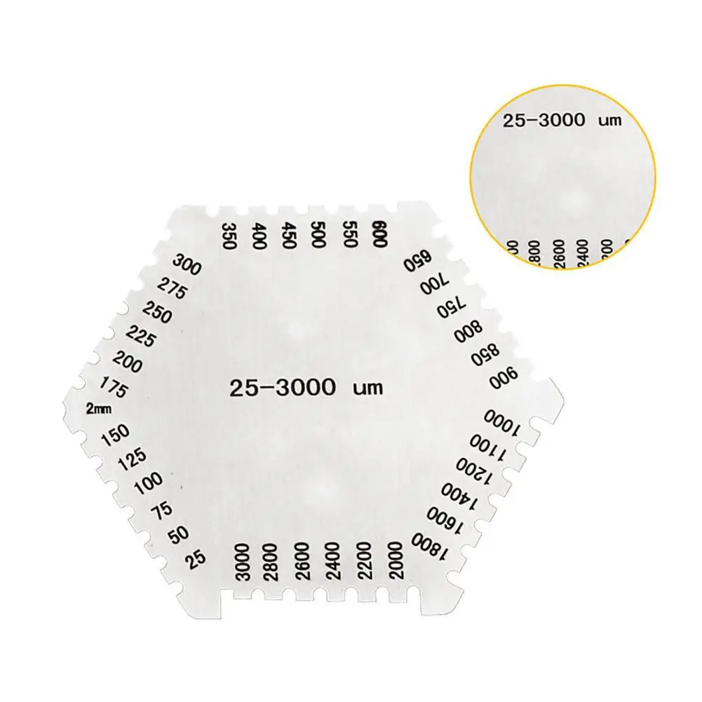 Высокоточная Шестигранная гребень из нержавеющей стали для влажной пленки