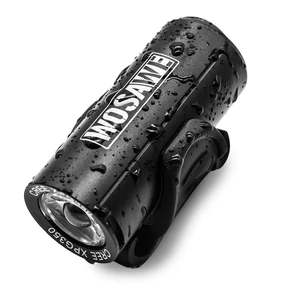 WOSAWE LED Bike Light Lamp 1200 Lumen CREE XMK Waterproof Front Rechargeable Night Flashlight USB Bicycle Headlights