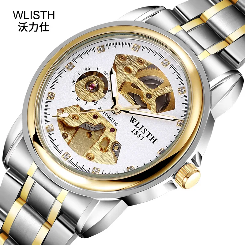 

WLISTH Watch Men Wrist Mechanical Watches for Men Watches 2021 Luxury Men's Wristwatch Clock Man Wristwatches Mechanic Mens Male