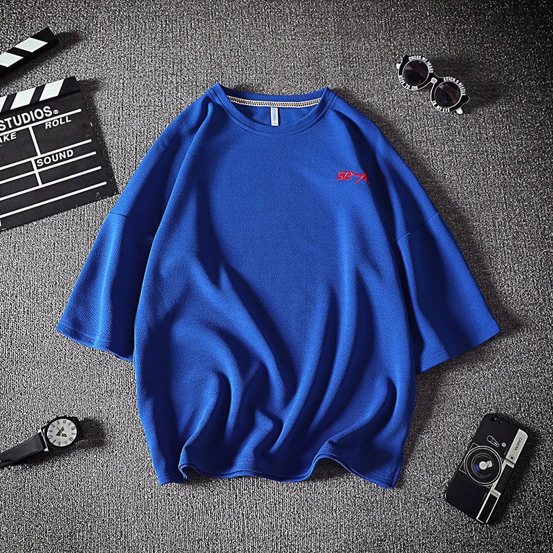 

Cotton Men's Fashion T-shirt Mens Summer Funny Tshirts 5XL Casual Letter T Shirt Man Oversized Hip HopTops & Tees Streetwear