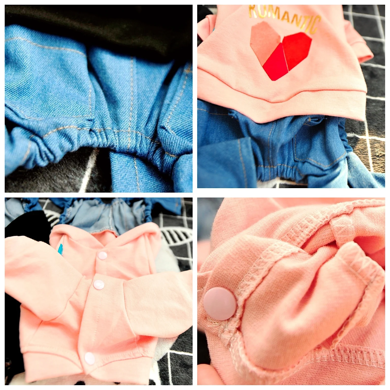 Джинсовые брюки одежда для щенков домашних животных зимняя куртка с французским