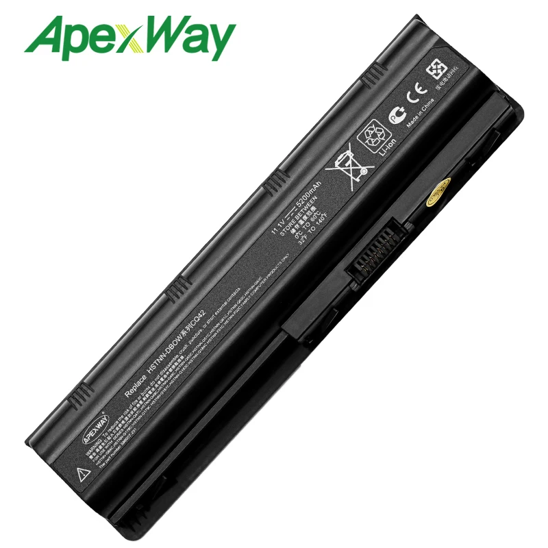 ApexWay Батарея для струйного принтера HP Pavilion dv5 2000 2100 dv6 3000 3100 3200 3300 4000 6000 6100 dv7 4000|battery