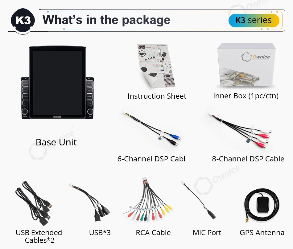 Ownice Octa 8Core Android 10 0 Автомобильный мультимедийный блок для Toyota Tundra XK50 2007 2013/Sequoia 2008 -