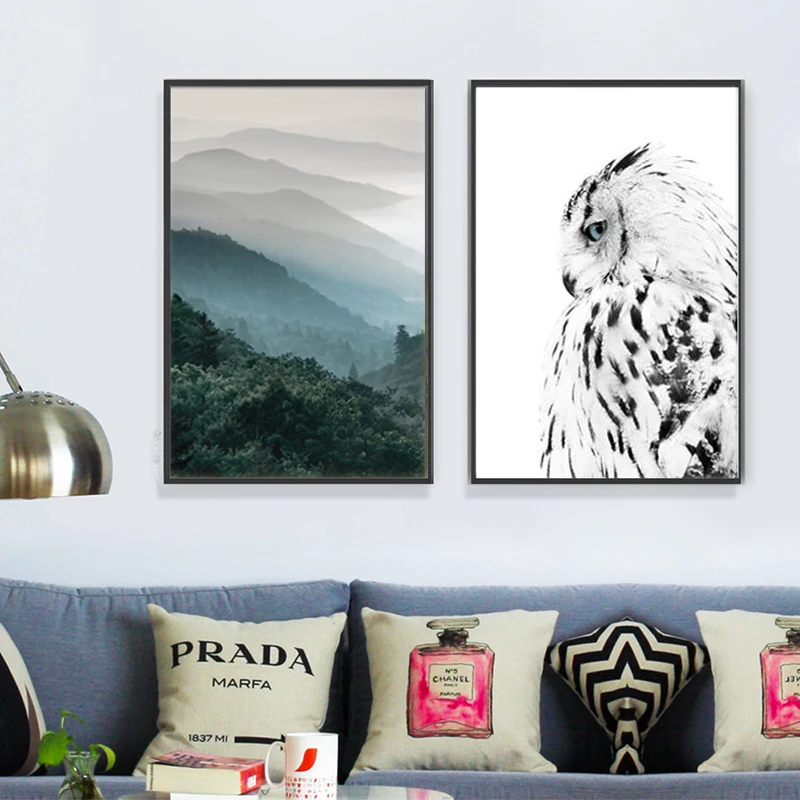 

Landscape Wall Art Prints Nature Moutain Condor Portrait Canvas Painting Nordic Poster and Print for Bedroom Living Room Decor