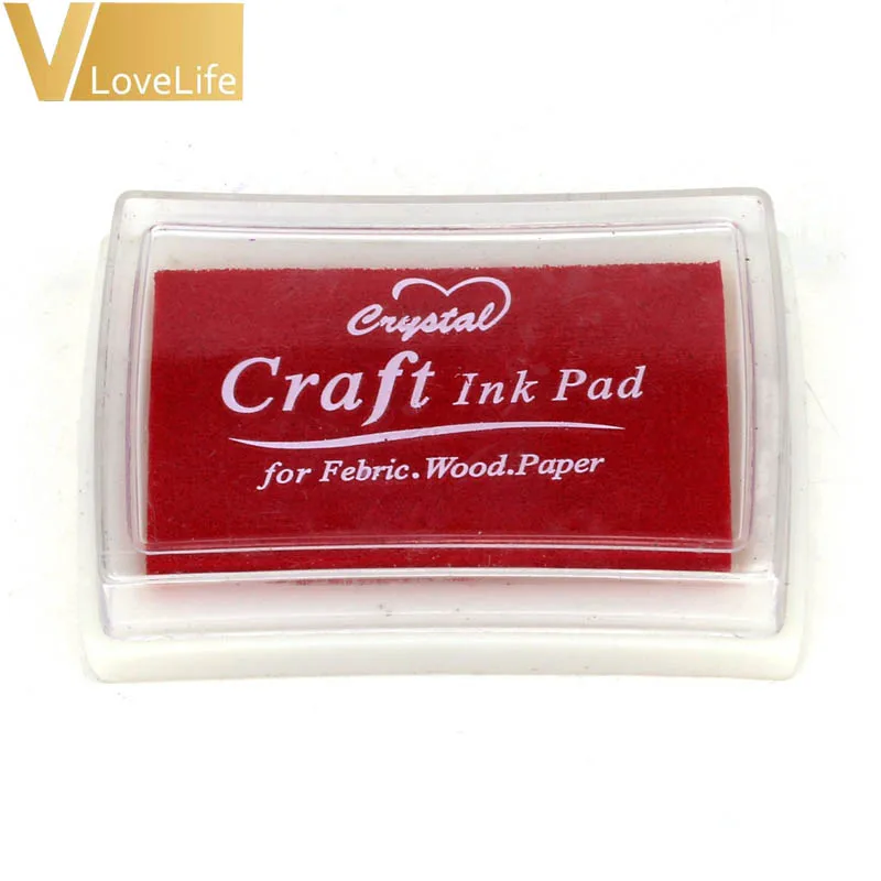 Симпатичные резиновые штампы Крафт чернильные масляный отпечаток пальца бумага