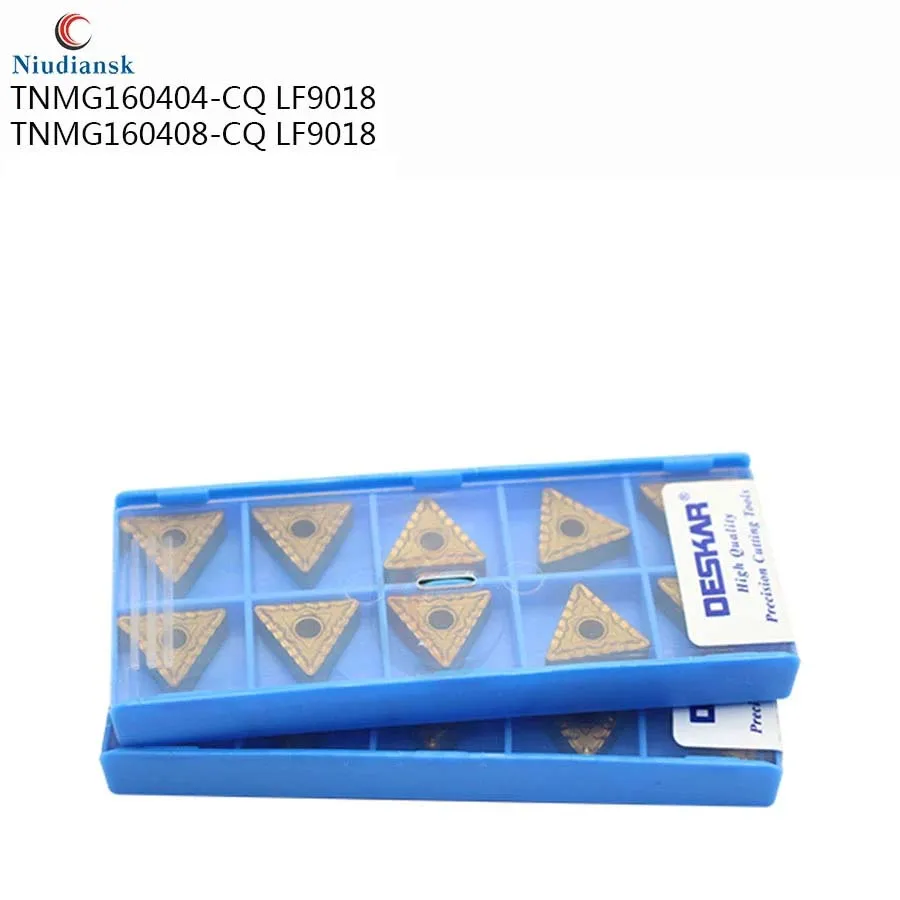 

10 PCS CNC lathe TNMG160404-CQ LF9018 TNMG160408-​​CQ LF9018 CNC Carbide insert , suitable for turning tool holder WTJNR MTJNR