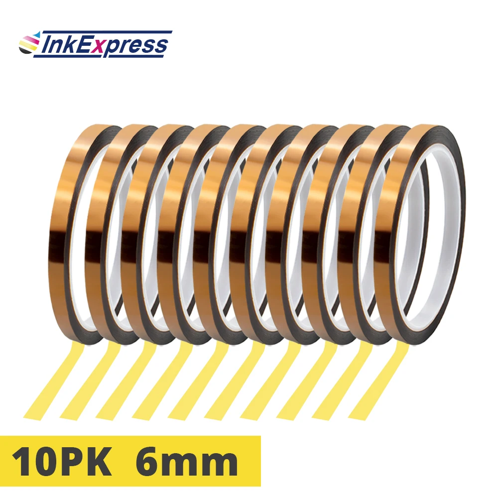 10PK полиимидная лента для ленты Kapton 3D печатная плата термоизоляционная Лента BGA 6