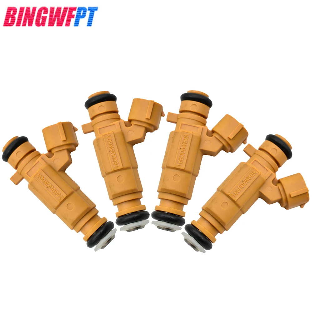 

4PCS fuel injector for NISSAN TIILDA / GRAND LIVINA / LIVINA 2009~2016 1.8L OEM 0280156418 16600-8W80A