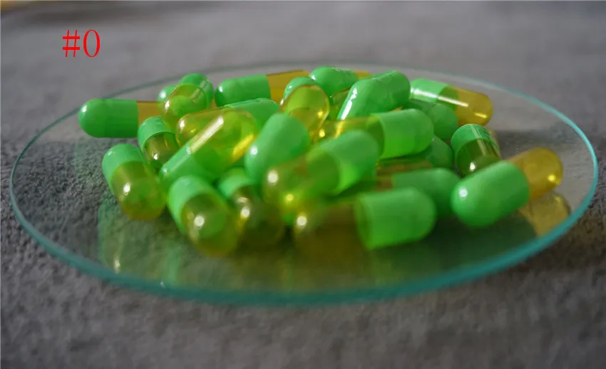 

0# 2000pcs 0 Size High Quality Hard Gelatin Empty Capsules, DIY Cosmetic Hollow Gelatin Capsules ,Joined or Separated Capsules