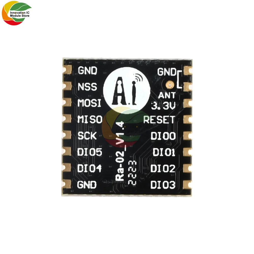 Модуль передачи широкого спектра LoRa SX1278 433 м 10 км, Беспроводная розетка IPEX, набор «сделай сам» для интерфейса SPI GPIO