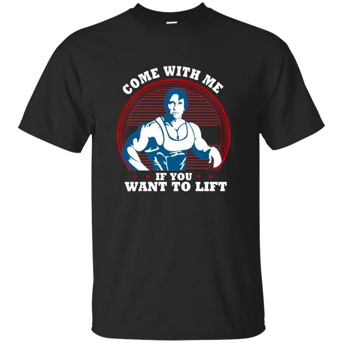 Поезд как Арнольд Шварценеггер Приходите со мной если вы хотите поднять футболку