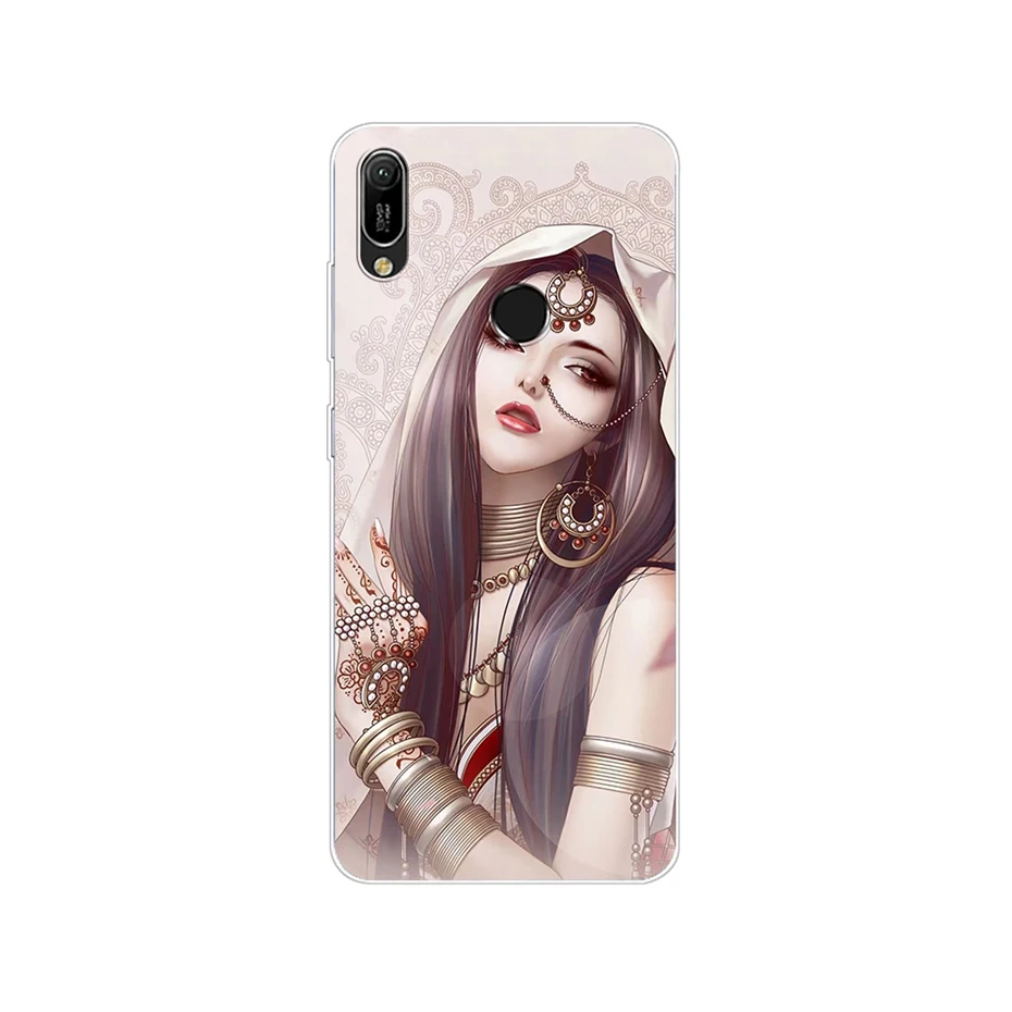 Чехол для Huawei Y6 2019 дюйма мягкий силиконовый чехол из ТПУ телефона Y 6 6Y 09