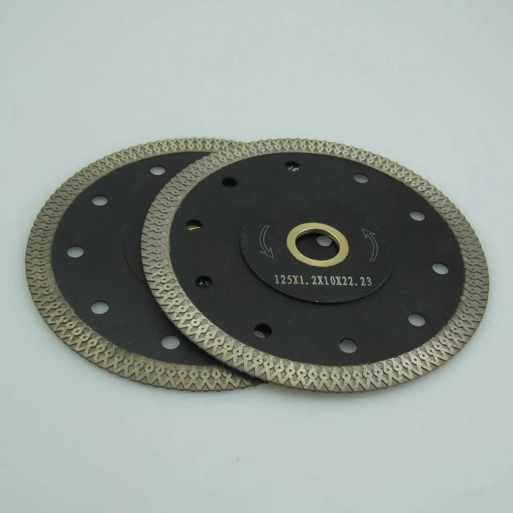 Лучшее качество 2 шт./компл. 5 дюймов 125 мм Алмазная фарфоровая плитка пильный диск